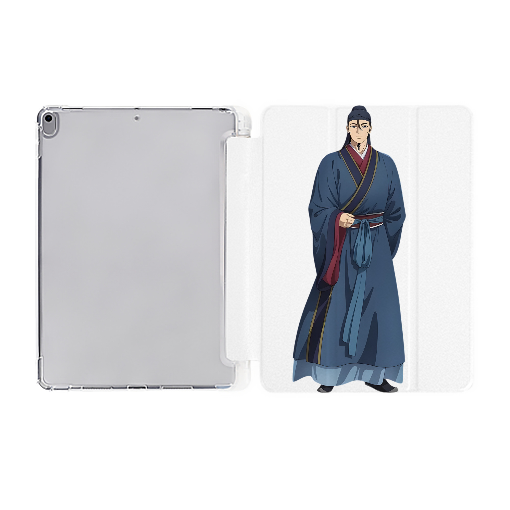 （画像用） 薬屋のひとりごと The Apothecary Diaries IPad ケース ペン収納付き 三つ折りスタンド PUレザー×シリコン 対応機種9.5/10.5/10.9インチ